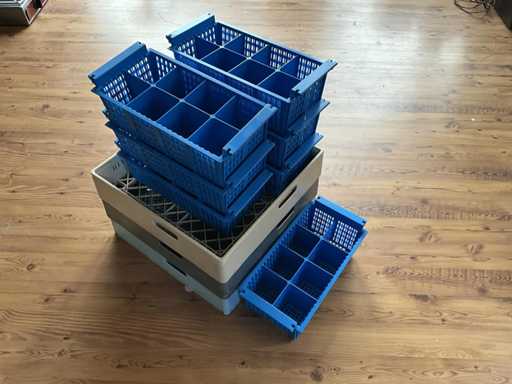 Lot de paniers lave-vaisselle