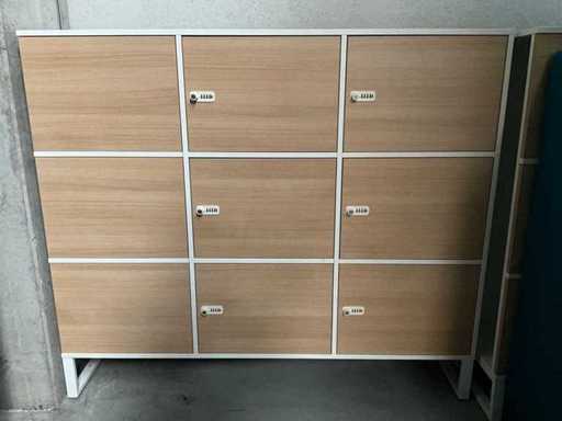 Lockerkast (3x)
