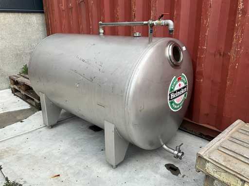 Réservoir de bière Heineken - 1000 litres - Réservoir de stockage