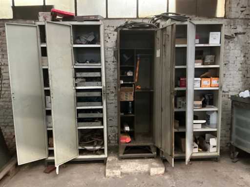 Diverse metalen archiefkasten (3x)