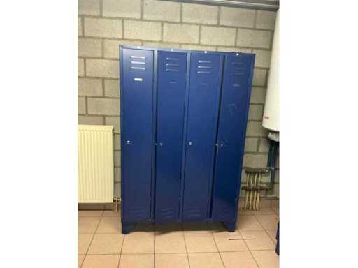 Metalen lockers (7x)