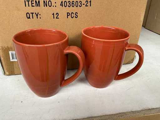 Riverdale Mug Brique 14cm (10x)