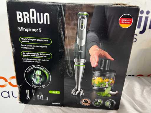 Braun MultiQuick 9 - MQ 9135X - Hand Blender