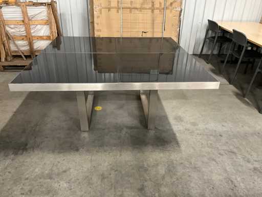 Valeur Edelstahl RetroLux Gartentisch