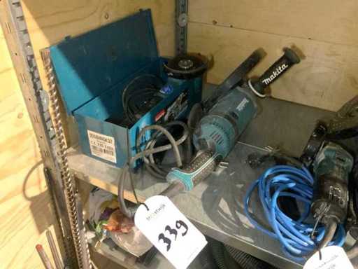 Makita Haakse slijpmachine (2x)