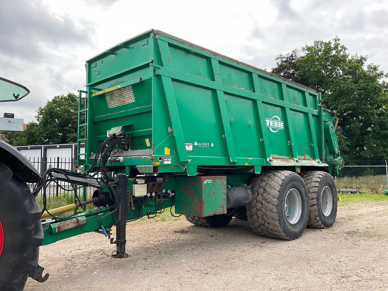 2008 Tebbe HS220 Compost Spreader