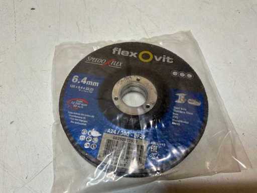 Flexovit Grinding Disc 125X6,4X22,23 (20x)