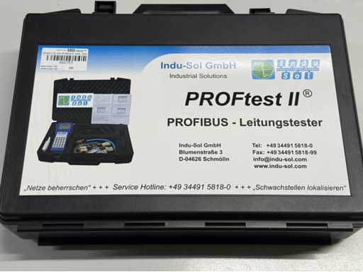INDU-SOL PROFITEST G616801 Profibus Line Tester with Case