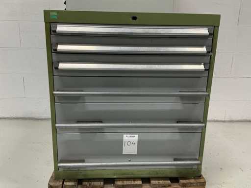 Dulapul de scule Bott cu 6 sertare