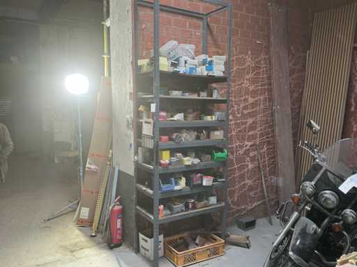 Opbergrek met inhoud