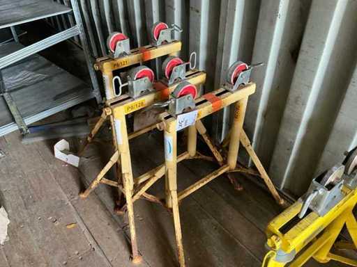 Sumner Pro Roll Trestle with Adjustable Rollers (3x)