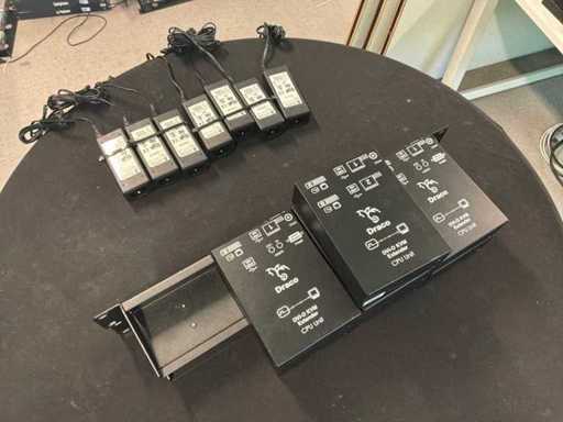 Przedłużacze jednostek CPU DRACO L477-2S4C dvi-D KVM (7x)