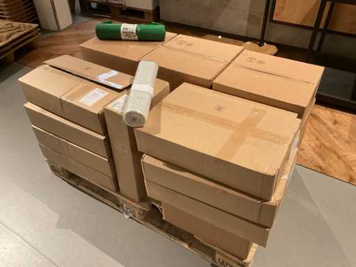 Lotto di sacchi per rifiuti