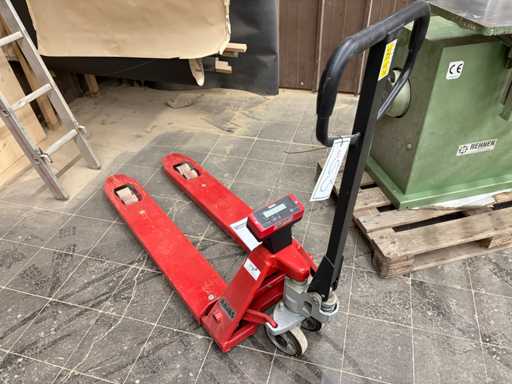 Camion da pallet manuale RAVAS RAV AS-1100 con scala