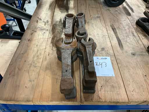 Slag steek- en ringsleutel (15x)