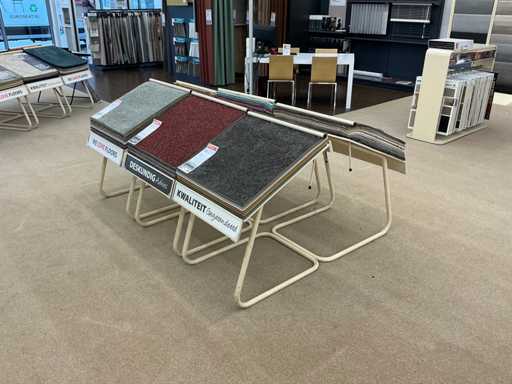 Tapijt samples met houder (22x)