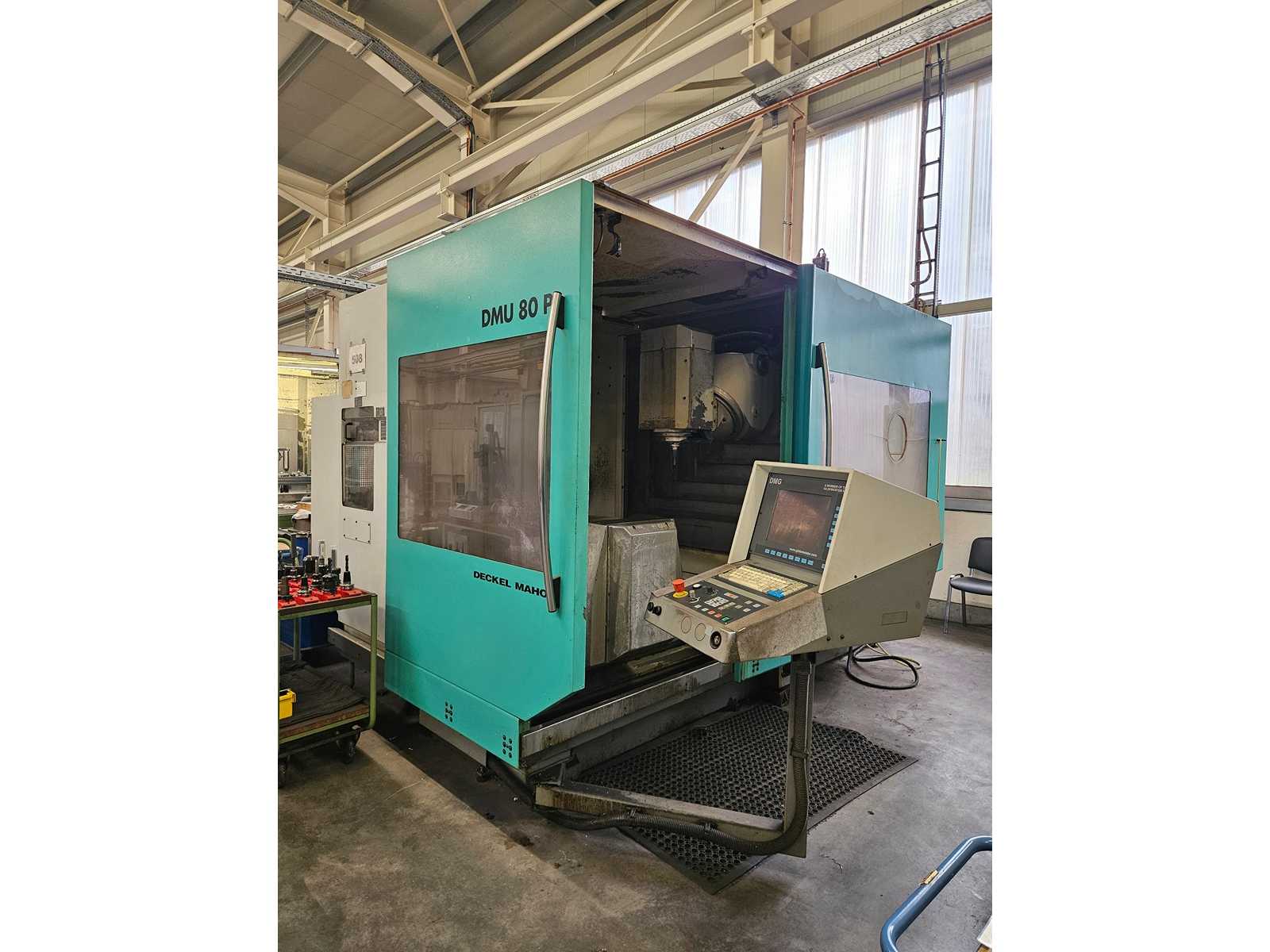 DECKEL MAHO – DMU 80 P – 1998 – 5 Axis Machining Center (simultaneous)