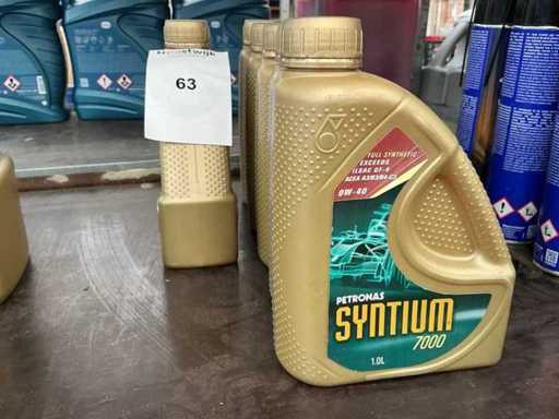 Petronas Syntium 7000,inhoud 6 liter 0W40 Vol Synthetische Motorolie