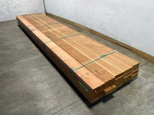 Douglas balk geschaafd 500x21,5x7 cm (10x)