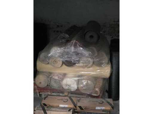 Lot textiel rollen