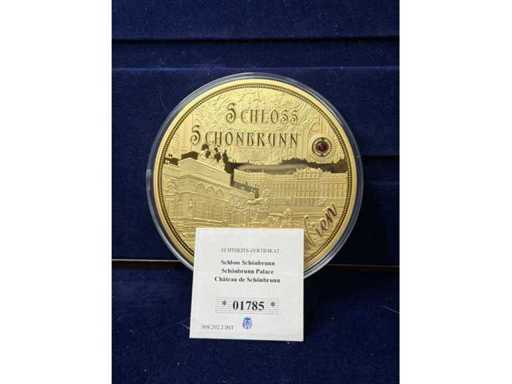 Austria storica | Palazzo di Schönbrunn | Moneta commemorativa da 100mm