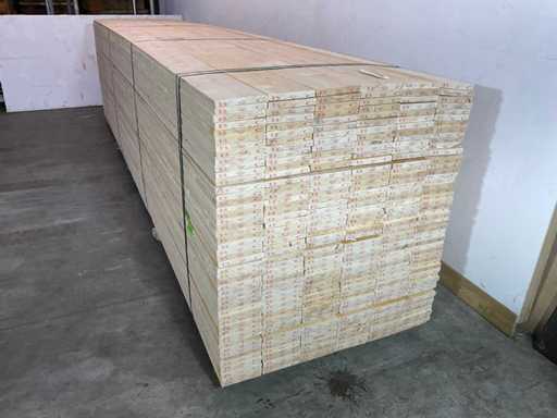 Scaffale per abete 510x17,5x2,2 cm (30x)
