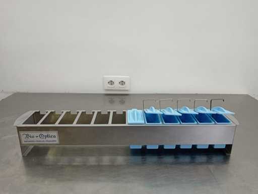 BIO-OPTICA - For 12 blue boxes - Staining cover with base
