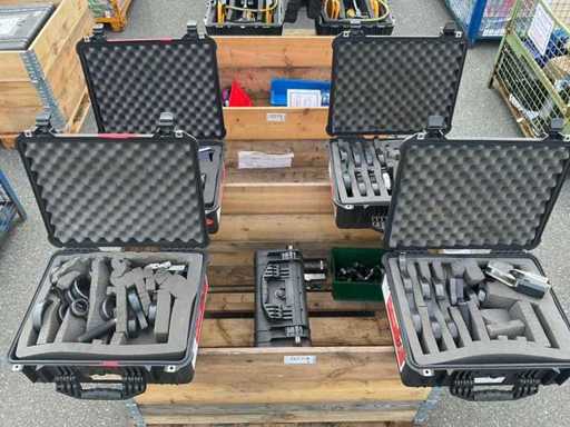 Juego de herramientas de par industrial Hytorc 24/7 (5x)