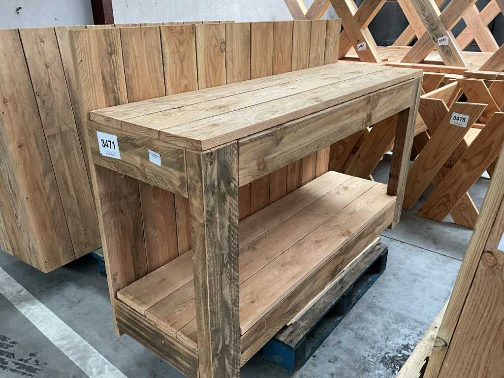 Comptoir de bar en bois