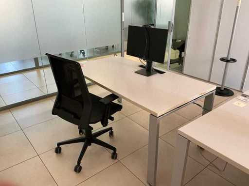 Desk with chair