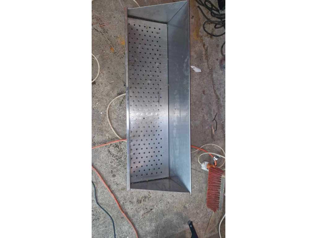 Stainless steel stand for chip shops