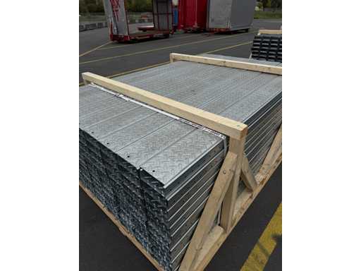 5 tonnes galvanized steel floor panels