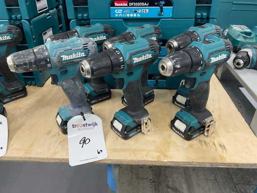 Makita DF333D Screw Drill (6x)