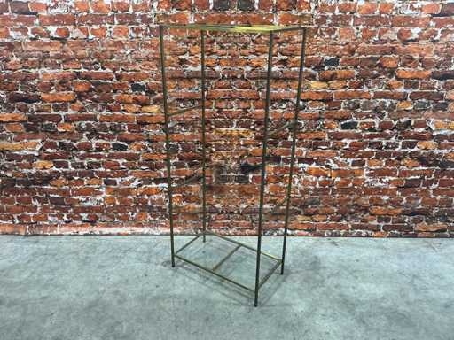 Brass clothes rack (4x)