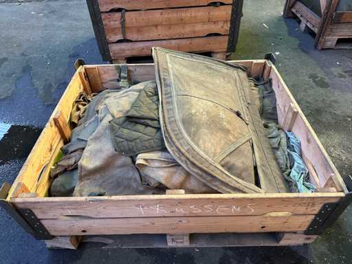 Batch of army equipment