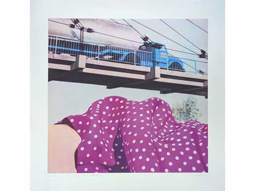 Gérard Schlosser (1931-2022) , silkscreen, 1975