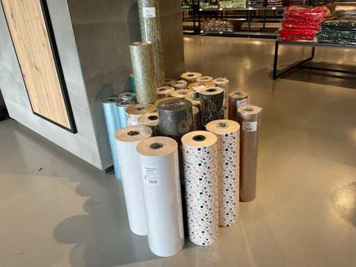 Batch of wrapping paper
