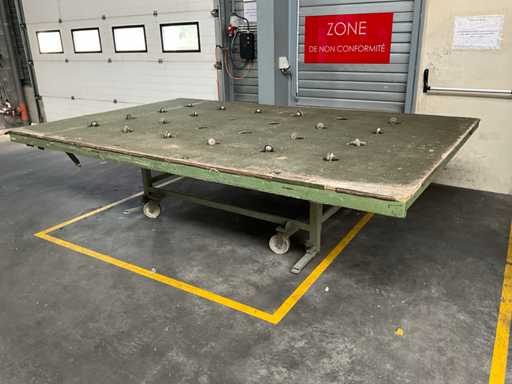 Tafel voor het zagen van hout