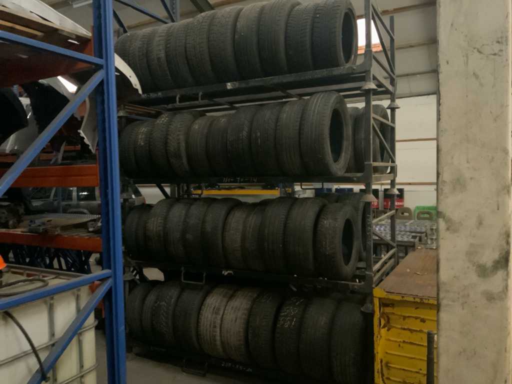 batch of various Car tires (70x)
