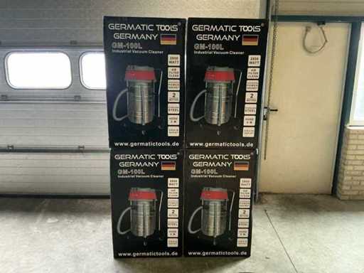 2025 Germatic GM-100L Industriestaubsauger (4x)