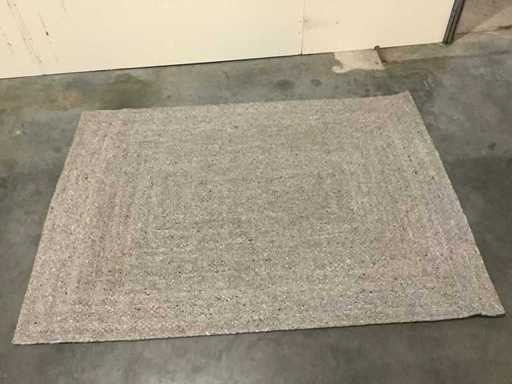 Covor gri VOMODI Palma 200x280cm.