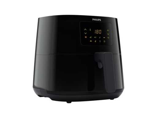 Philips Airfryer Essential 3000 Series - HD9270/96 - 6,2 liter (XL) - Heteluchtfriteuse - Warmhoudfunctie - 14 in 1 kookfuncties - Met spiesjes & grillrooster
