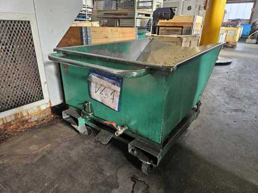 Skip / Shavings Bucket green 275 l