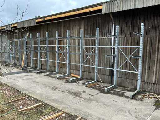 Rack porte-à-faux simple face 4x8