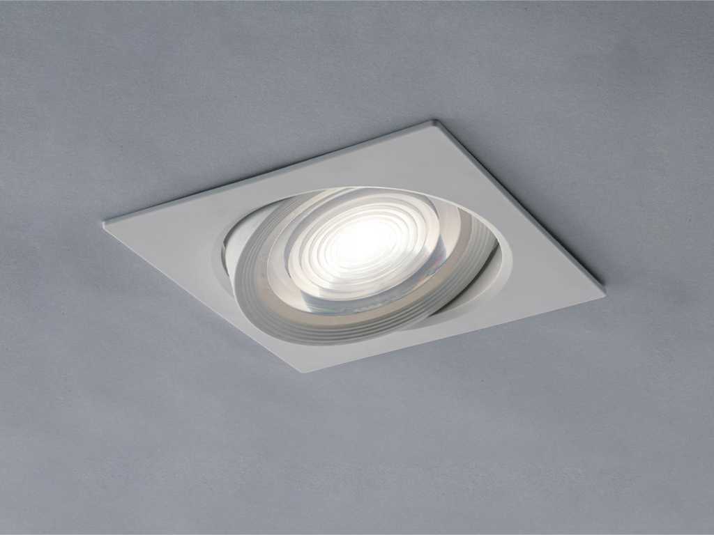 40 x INTEQ Q15 LED recessed spotlights white