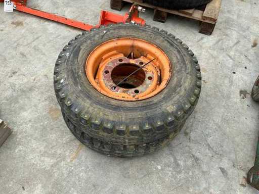Continental Tire with rim (2x)