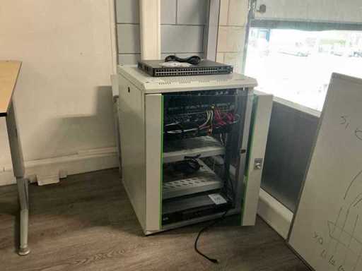 Armoire Digitus Patch avec 2 interrupteurs