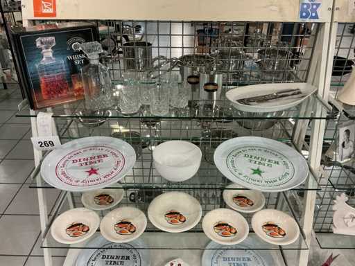 Divers keukengerei en dranktoebehoren