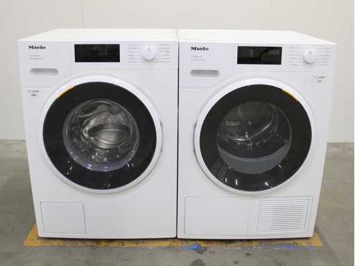 Miele W1 Selection PowerWash Waschmaschine & Miele T1 Selection EcoSpeed Trockner