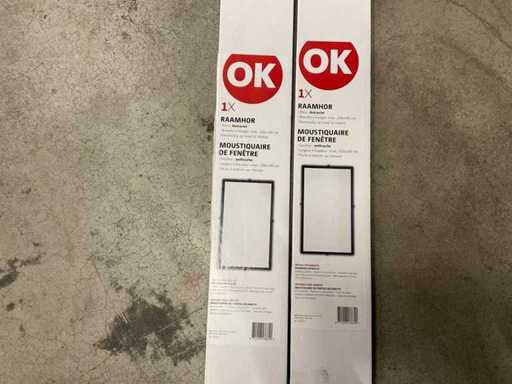 4OK 100x140 cm Zanzariera (2x)